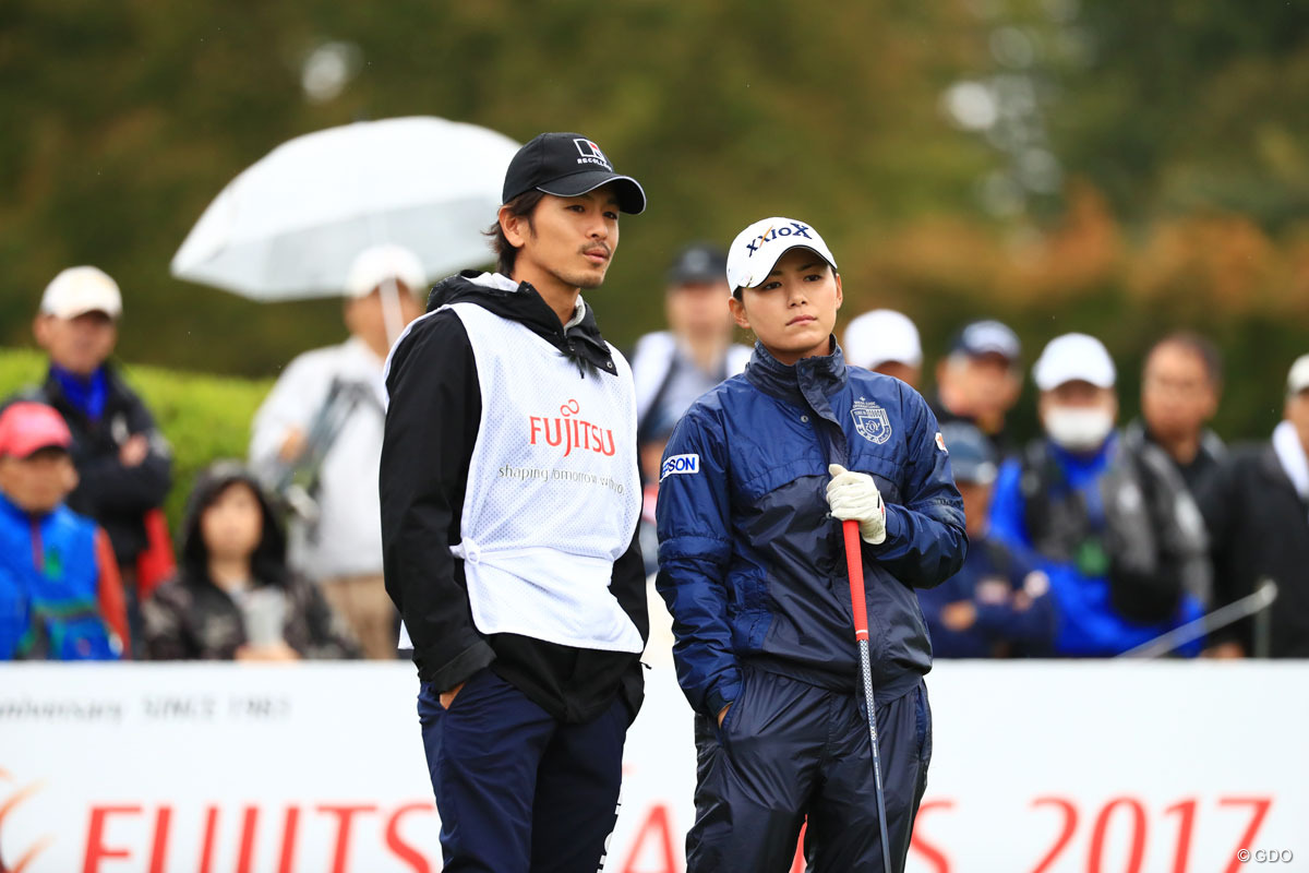 2017年 富士通レディース 2日目 横峯さくら